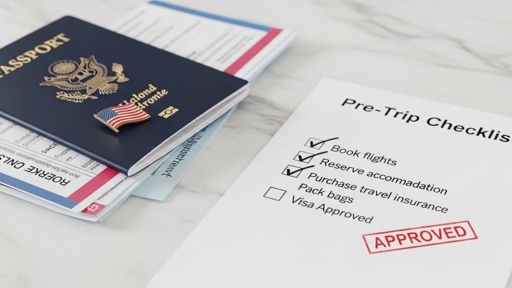 Passeaporte, checklists e preparação para imigração internacional.