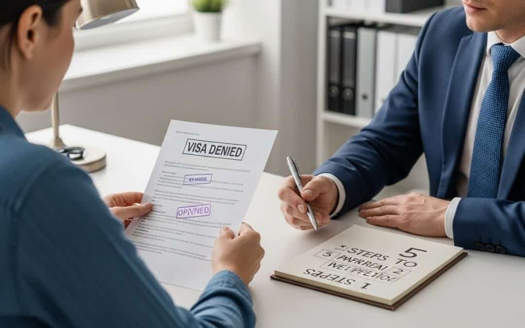 Como Recorrer Efetivamente da Negação do Seu Visto: 5 Passos