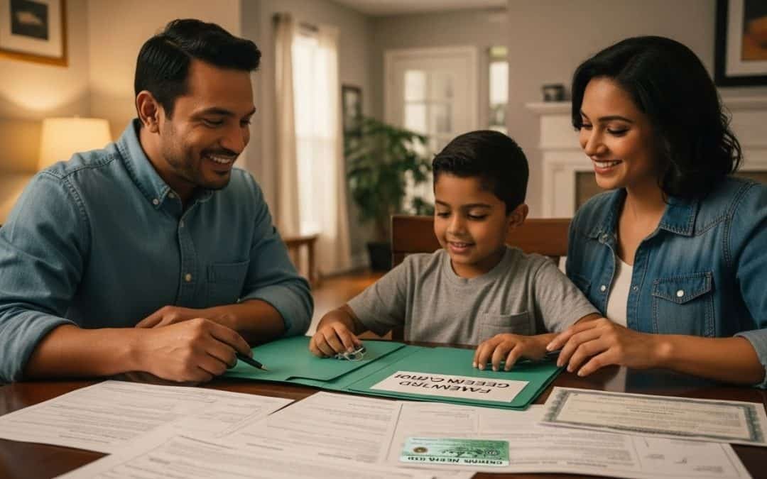 Dominando a Documentação Essencial para o Green Card Familiar