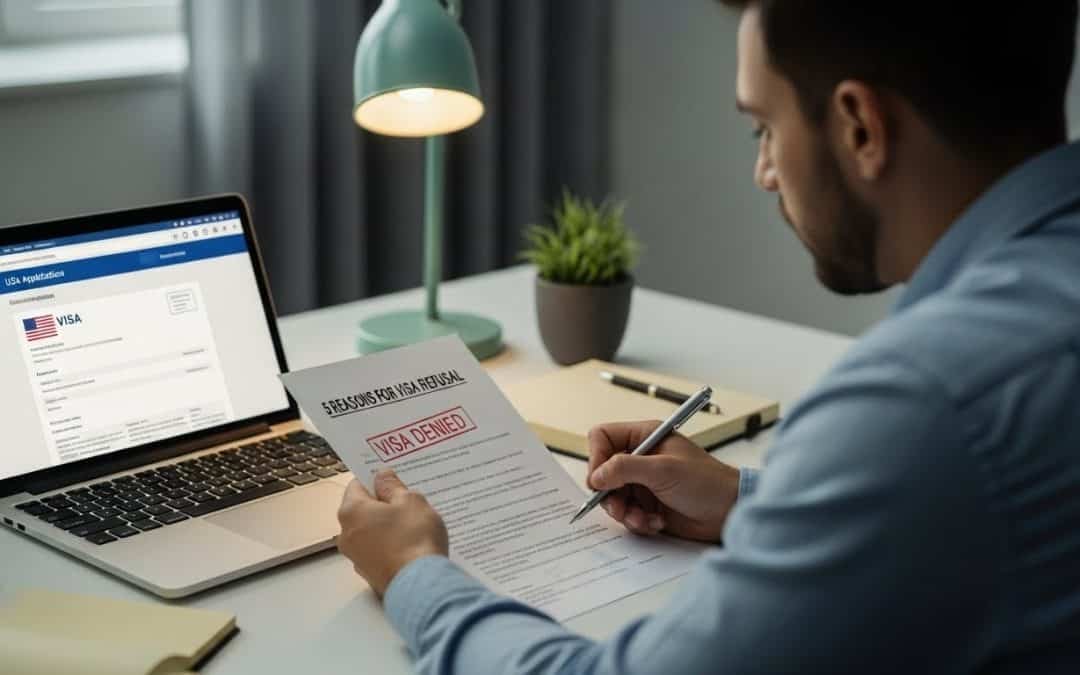 Evite a recusa do visto americano: 5 motivos principais revelados